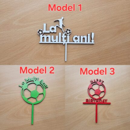 Cake Topper Fotbal